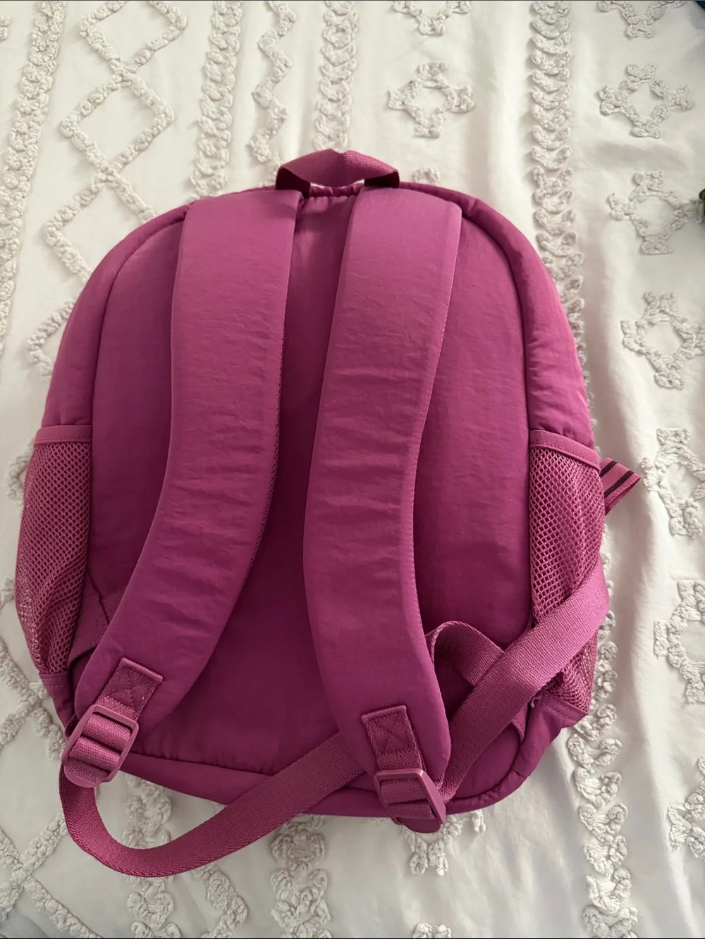 PINK Victoria's Secret Magenta Quilted Front Backpack